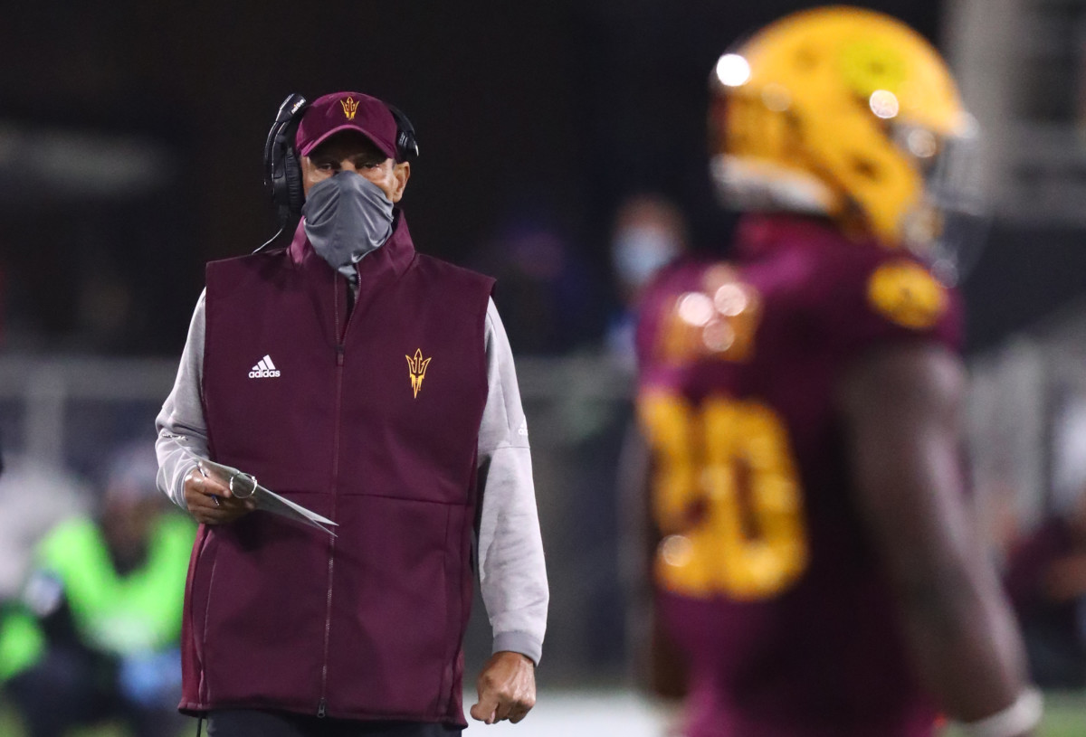 ASU Head Coach Herm Edwards